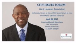 Event Preview: City Issues Forum with Mayor Sylvester Turner