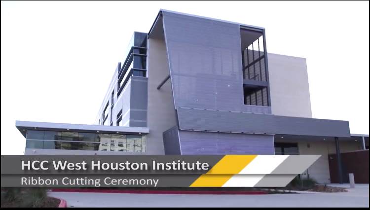 HCC Ribbon Cutting- The West Houston Institute