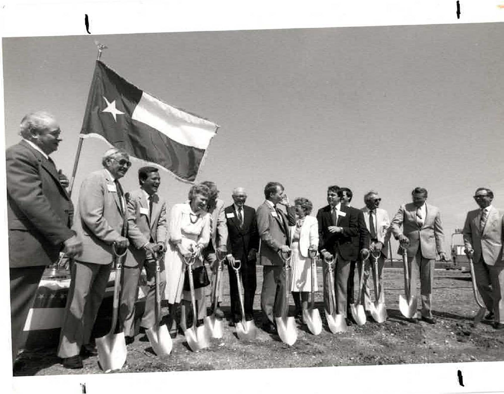 1985 July/August – Groundbreaking for State Highway