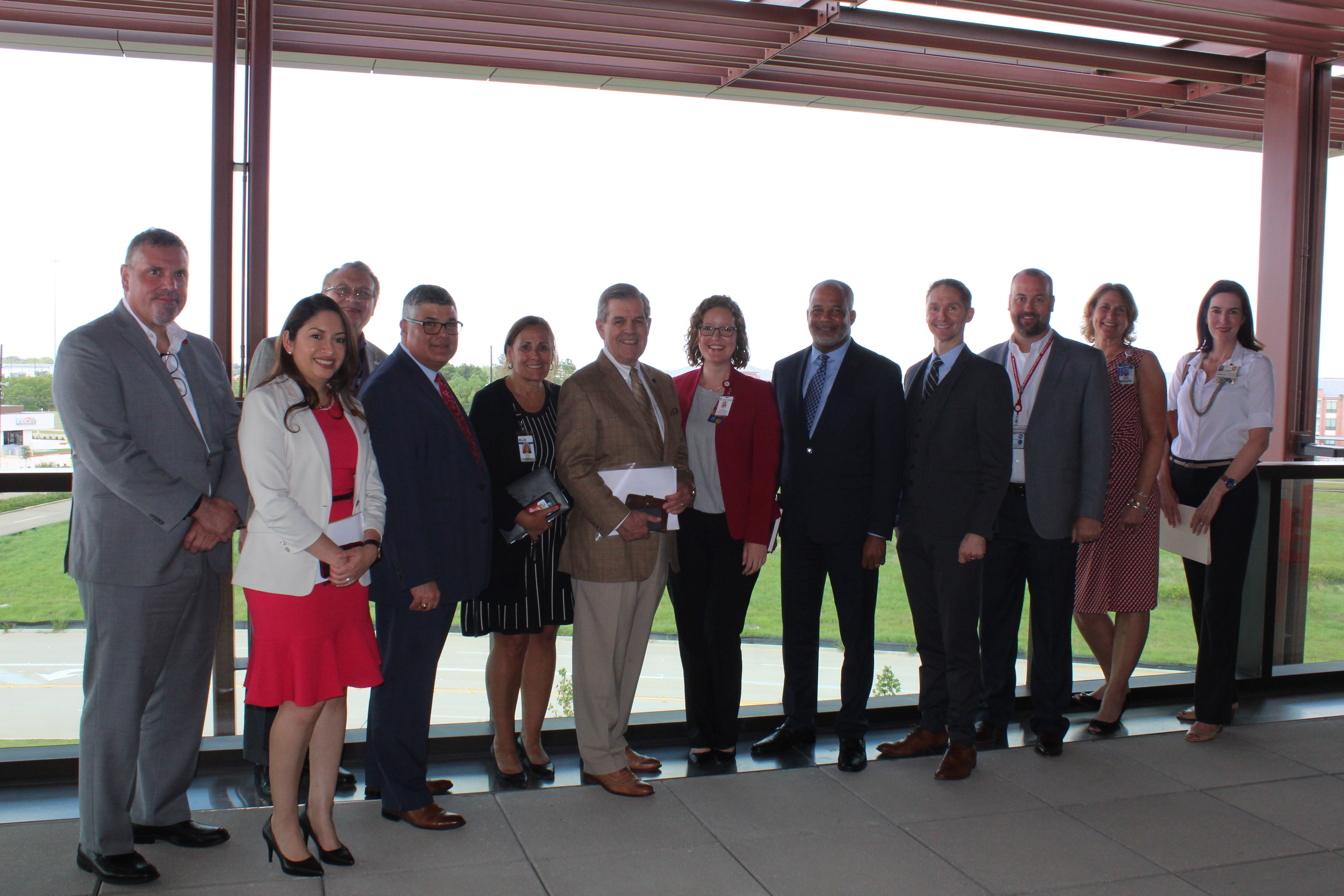 WHA's Education & Workforce Committee Tours UH Katy's New Campus
