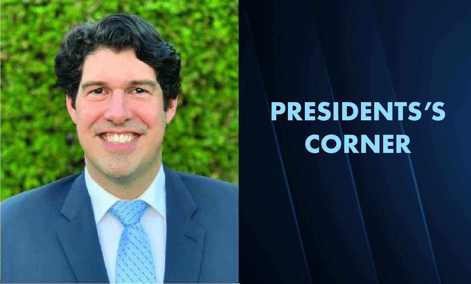 Presidents Corner: April 2021