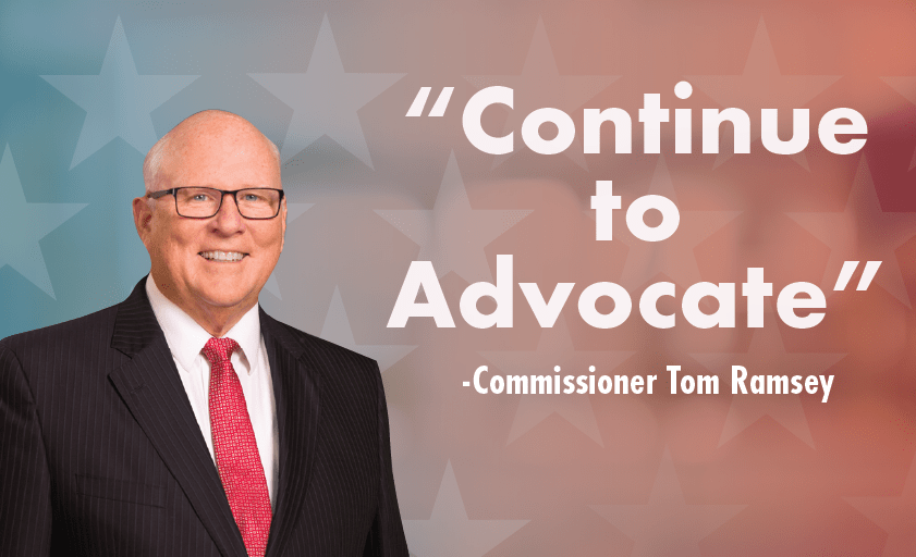 “Continue to Advocate” – A Look Ahead in Precinct 3 with Commissioner Tom Ramsey